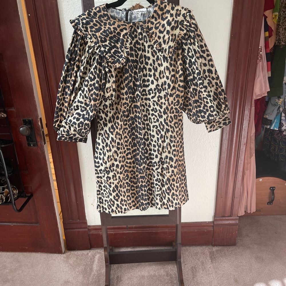 GANNI ultimate Scandi chic brand meets the always cool leopard print